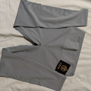 BRAND NEW: Laser cut grey TYC leggings